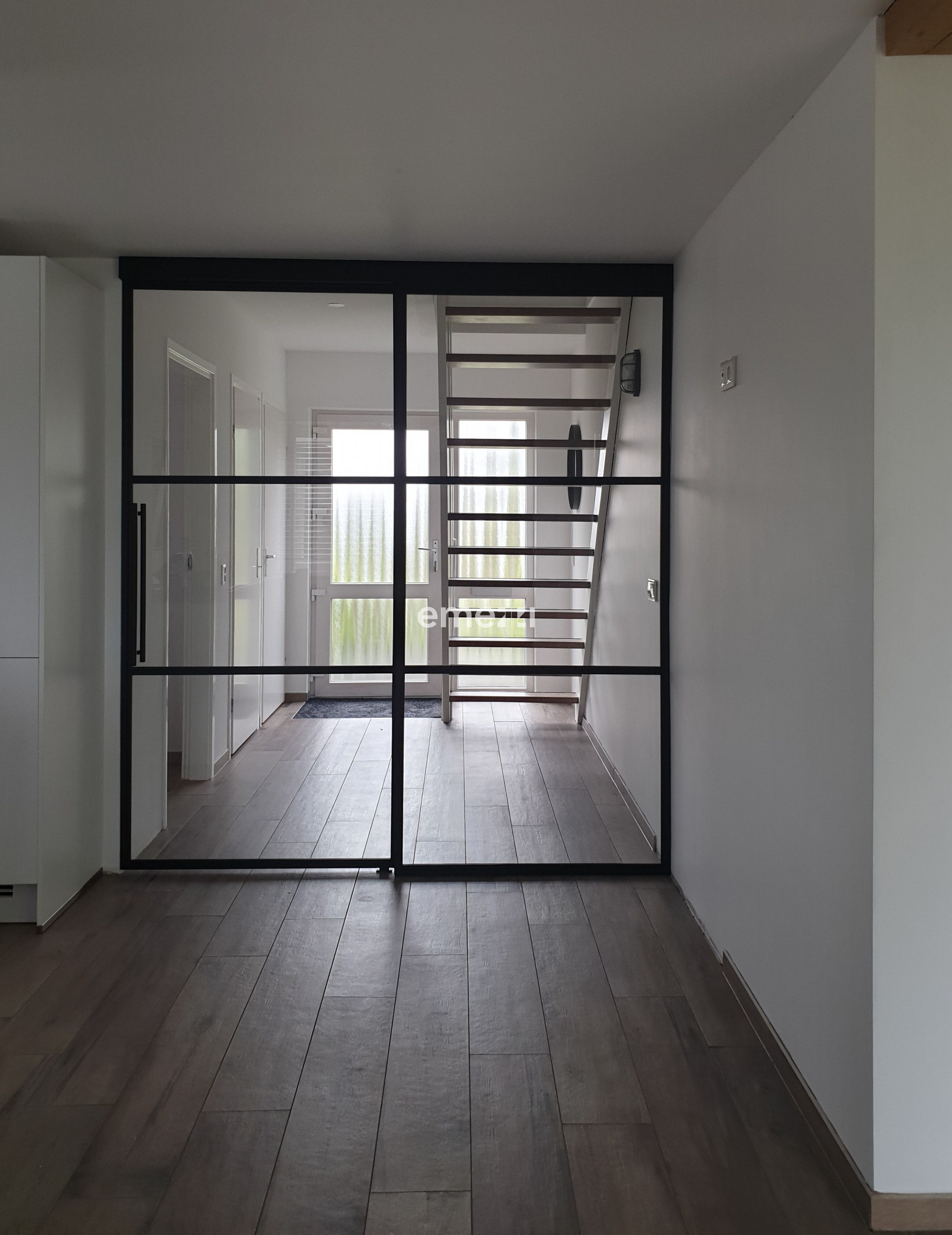 Steel doors with glass custom made Emezzi world wide®